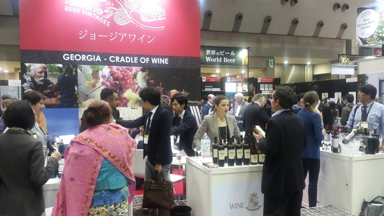 ტოკიოში ,,Wine and Gourmet Japan 2016” - ზე  8 ქართული ღვინის კომპანიაა წარმოდგენილი