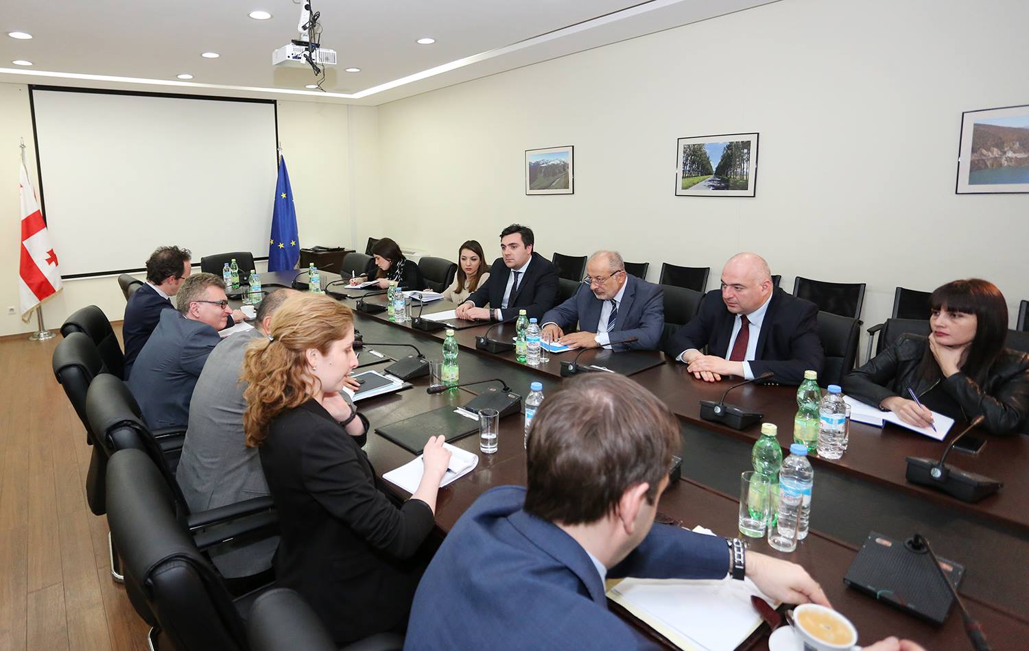 ნოდარ ჯავახიშვილი EBRD-ის წარმომადგენლებს შეხვდა