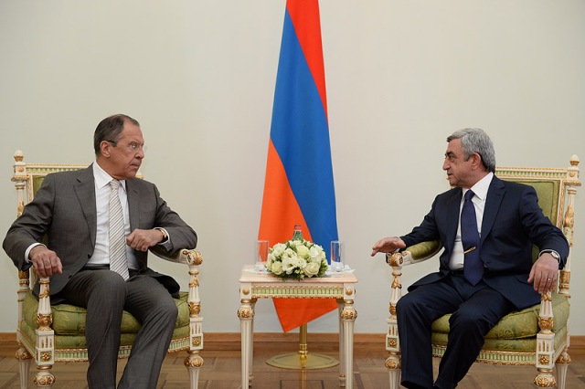 მთიანი ყარაბაღის საკითხის განსახილველად, ერევანში სერგეი ლავროვი ჩავიდა