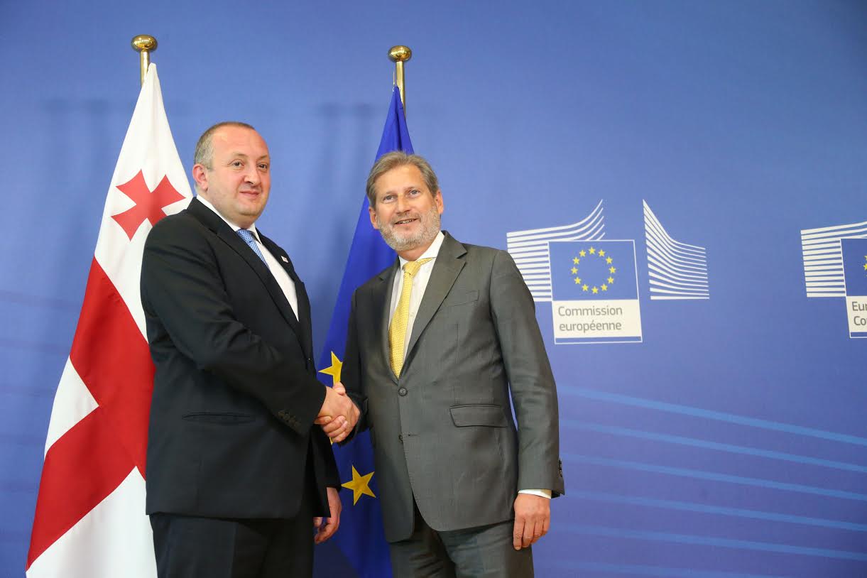 გიორგი მარგველაშვილი იოჰანეს ჰანს შეხვდა