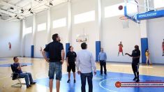 NBA-ის წარმომადგენლები დაშავებულ სამხედროებს შეხვდნენ