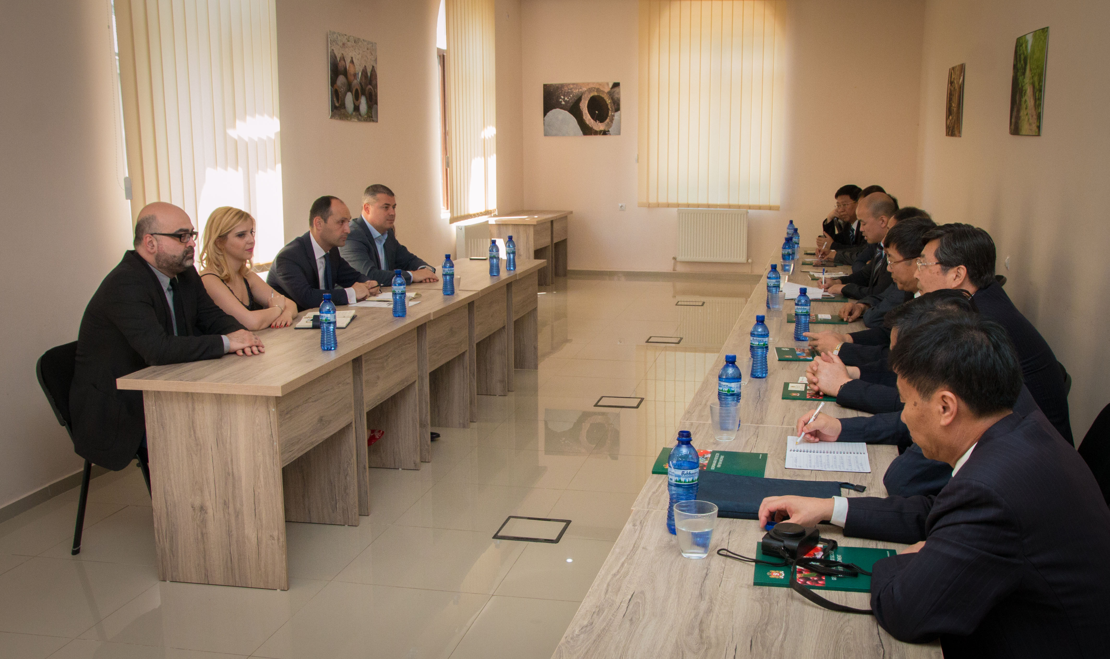 სოფლის მეურნეობის სამინისტროში ჩინეთის დელეგაციასთან შეხვედრა გაიმართა