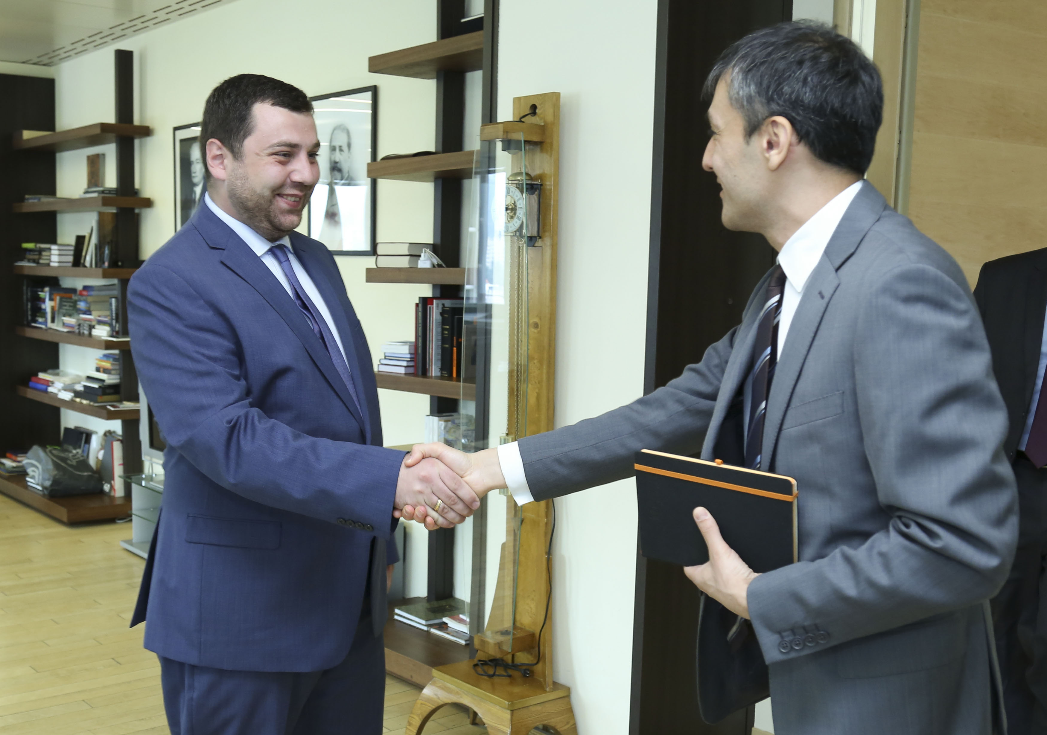 პრეზიდენტის ადმინისტრაციის უფროსი საერთაშორისო სავალუტო ფონდის ახალ მუდმივ წარმომადგენელს შეხვდა