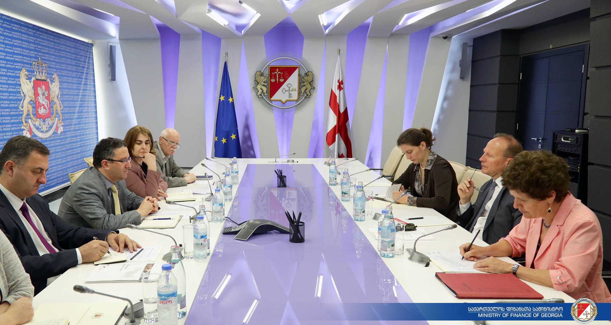დავით ლეჟავა კრისტოფ ბეიერს შეხვდა