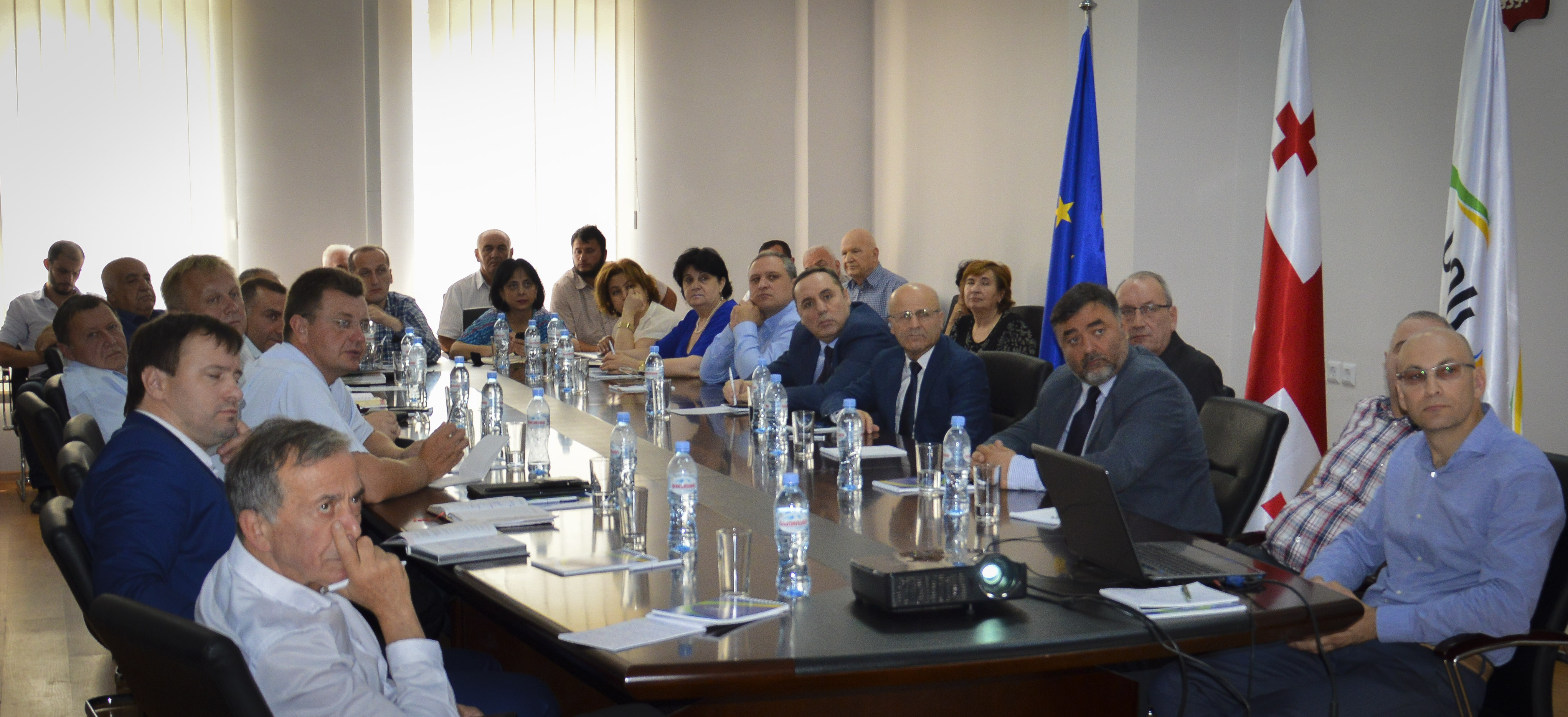 სოფლის მეურნეობის სამინისტროში კომპანიის „ბიოკომ ტექნოლოგი“ წარმომადგენლებთან შეხვედრა გაიმართა