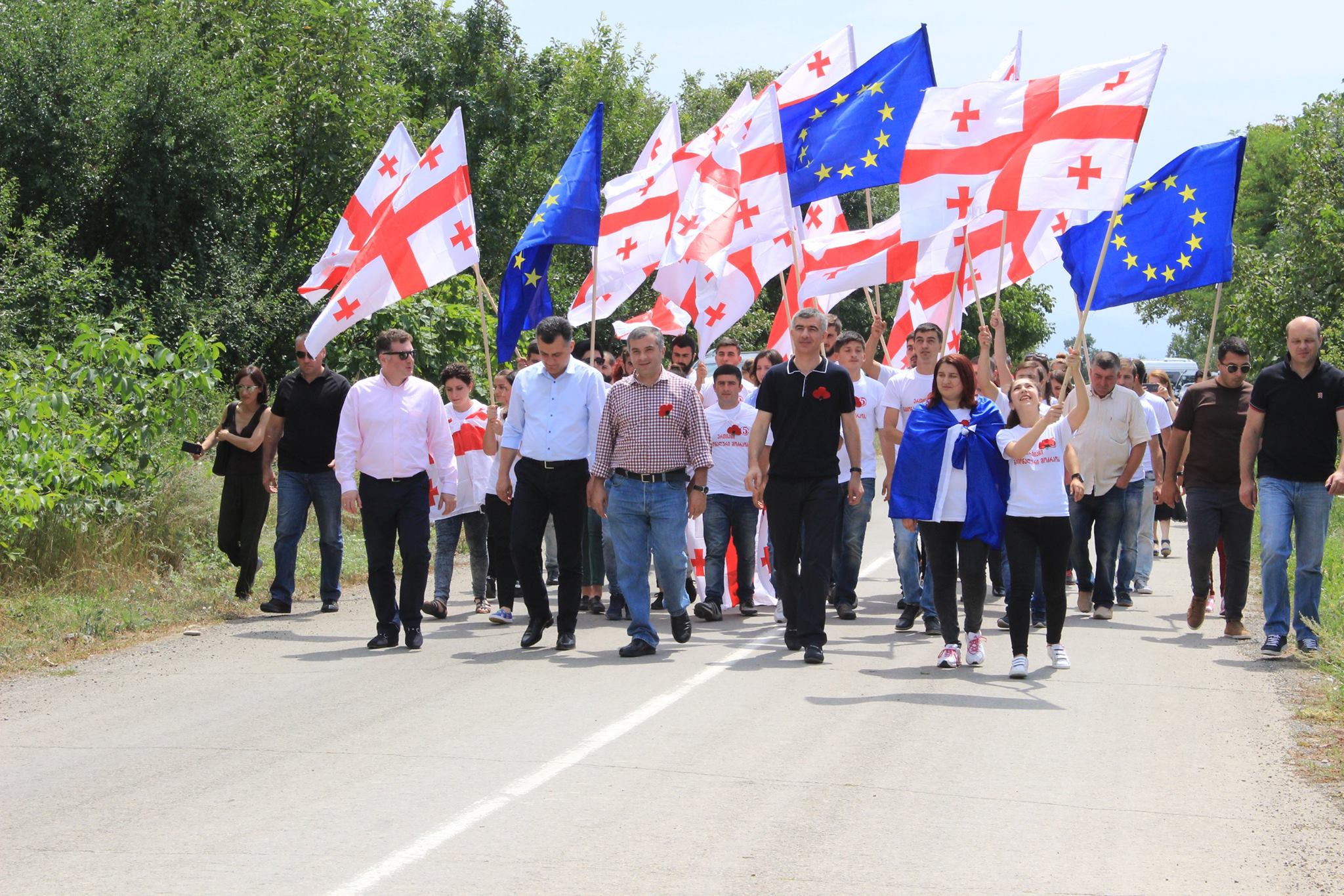 ენმ-მ ერგნეთში, საქართველოს ოკუპაცია გააპროტესტა