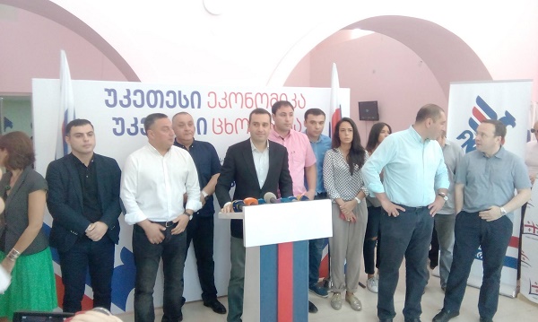 ირაკლი ალასანია გორის მაჟორიტარობის კანდიდატი იქნება 