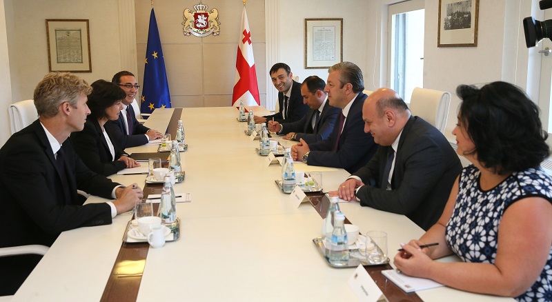 პრემიერ–მინისტრმა საერთაშორისო სსფ-ს მისიის ახალ ხელმძღვანელი მიიღო