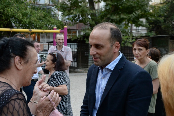 ლევან გოგიჩაიშვილმა ამომრჩეველთან აქტიური შეხვედრები დაიწყო