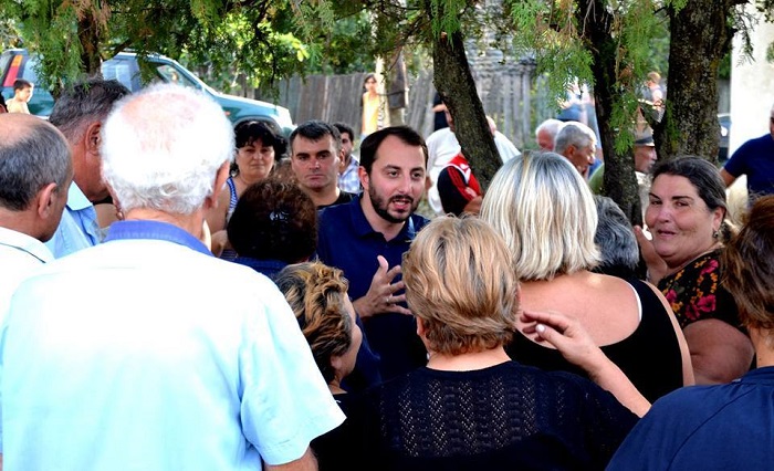 „ქართული ოცნების» კასპის მაჟორიტარი  დეპუტატობის კანდიდატმა მოსახლეობასთან შეხვედრები დაიწყო