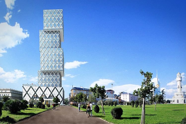"კუბ თაუერი”, სადაც „Swiss Belhotel International"-ი უნდა განთავსდეს, ექსპლუატაციაში 2018 წლის თებერვლიდან შევა