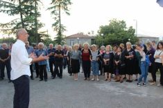 გურამ მაჭარაშვილი და ირაკლი სესიაშვილი მოსახლეობას შეხვდნენ