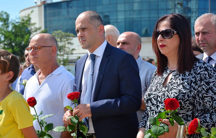 ბათუმში, გმირთა ხეივანში, ჟიული შარტავას მემორიალი გაიხსნა