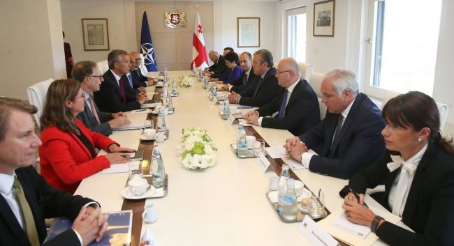 გიორგი კვირიკაშვილმა და იენს სტოლტენბერგმა საქართველოში მიმდინარე დემოკრატიული რეფორმები განიხილეს