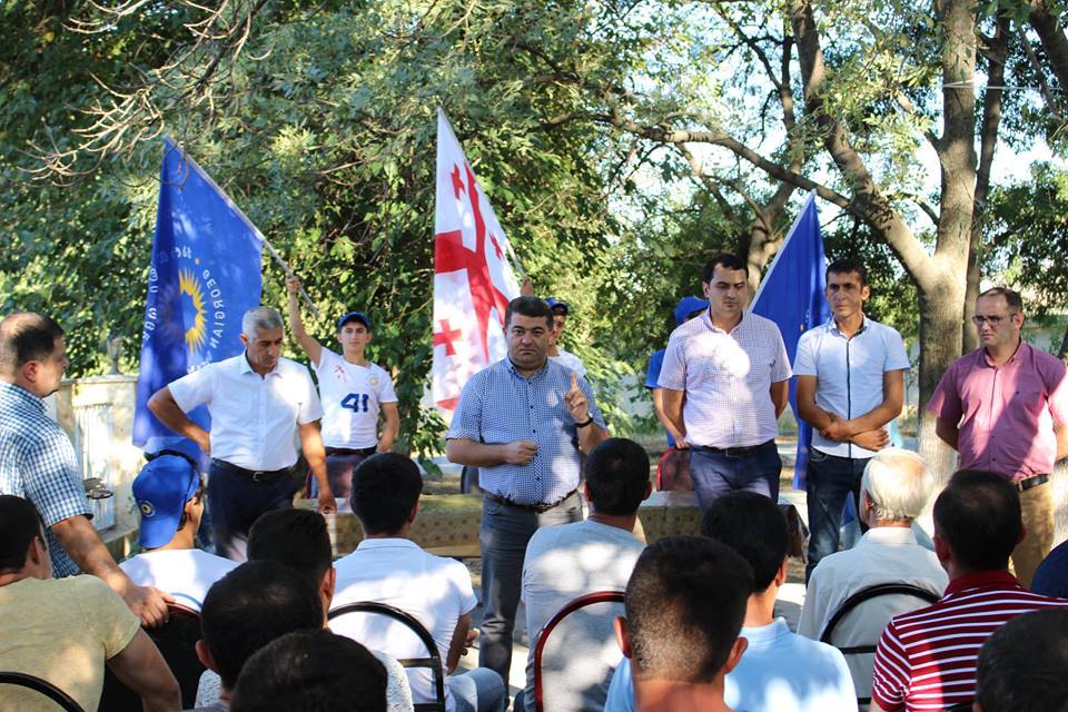 რუსლან გაჯიევი სოფელ ყაჩაღანში ახალგაზრდებს შეხვდა