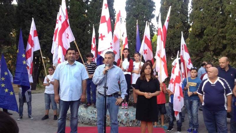 დავით ბაქრაძე, ირმა ნადირაშვილი და ლევან ბეჟაშვილი წნორის მოსახლეობას შეხვდნენ