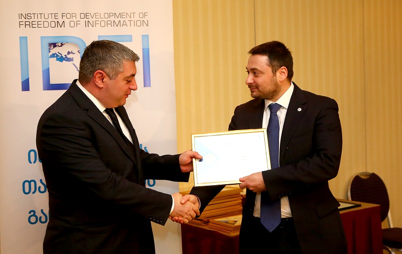 სასჯელაღსრულებისა და პრობაციის სამინისტრო IDFI-მა  100%-ით გამჭვირვალე უწყებად დაასახელა