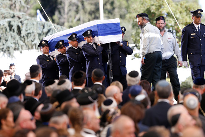 მიხეილ ჯანელიძე ისრაელში შიმონ პერესის ხსოვნას პატივი მიაგო