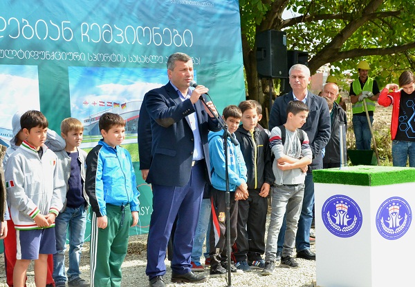  თელავში სპორტის სასახლე აშენდება