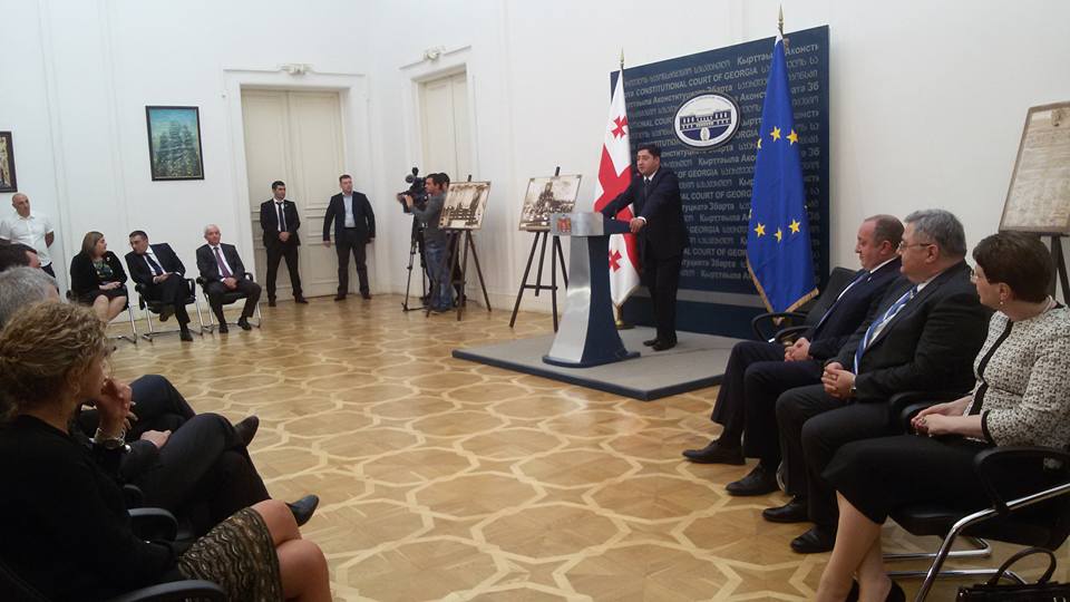 საკონსტიტუციო სასამართლოს ახალმა მოსამართლეებმა ფიცი დადეს