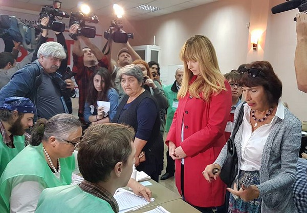ხმა მივეცი იმ მშვიდ ძალას, რომელიც უკვე ხვალიდან შეუდგება საქმის გაკეთებას - სანდრა რულოვსი