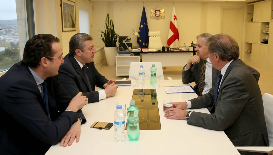 იან კელიმ და იანოშ ჰერმანმა გიორგი კვირიკაშვილს საპარლამენტო არჩევნების წარმატებით ჩატარება მოულოცეს