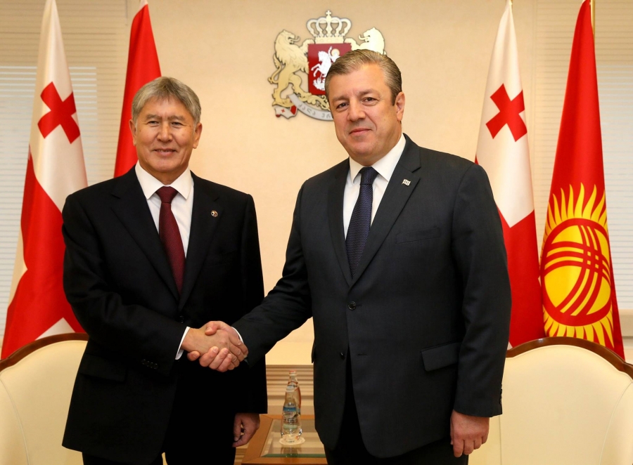 გიორგი კვირიკაშვილი ალმაზბეკ ატამბაევს შეხვდა