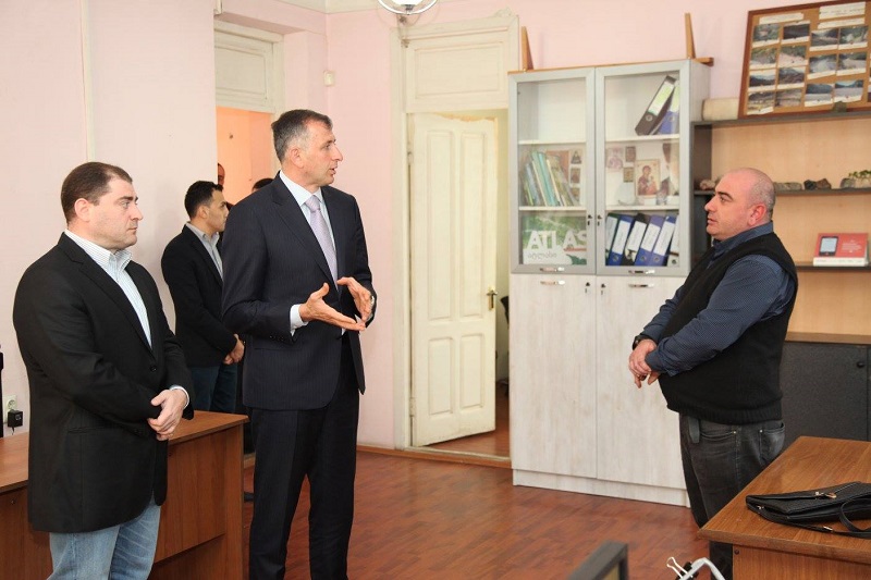 ზურაბ პატარაძე აჭარის გარემოს დაცვის სამმართველოს მუშაობას გაეცნო