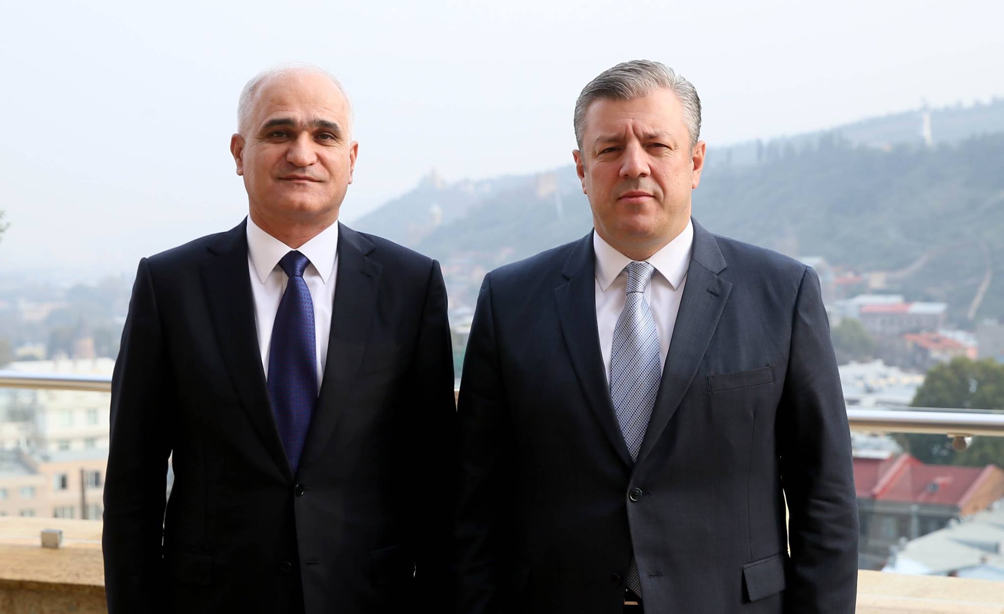 საქართველოს პრემიერ-მინისტრი აზერბაიჯანის  ეკონომიკის მინისტრს  შეხვდა 