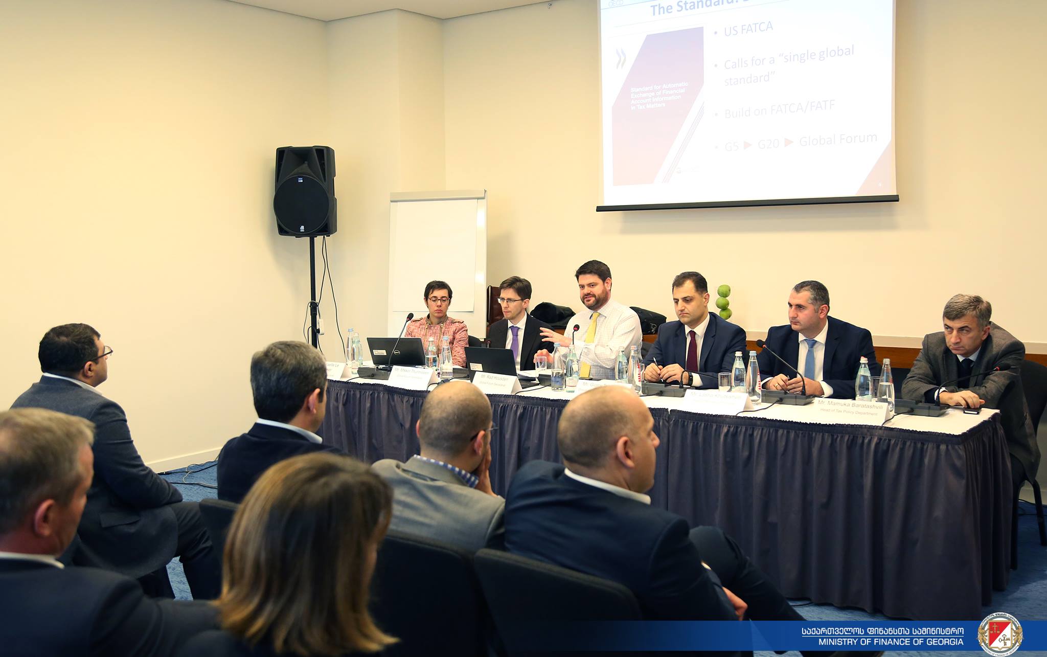 OECD – სა და ფინანსთა სამინისტროს თანამშრომლობით, გაცნობითი ხასიათის სამუშაო შეხვედრა გაიმართა 