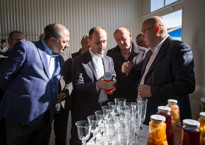ერთიანი აგროპროექტის ფარგლებში  გორში  ხილისა და ბოსტნეულის  გადამამუშავებელი ახალი საწარმო გაიხსნა
