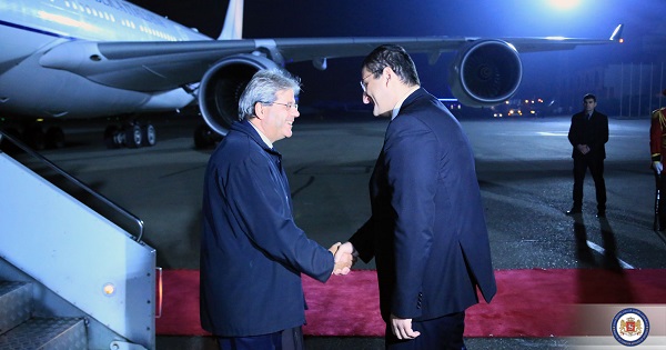 იტალიის რესპუბლიკის საგარეო საქმეთა მინისტრი თბილისშია 