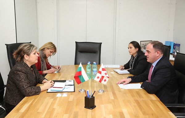 თბილისის მერი ბულგარეთის რესპუბლიკის ელჩს შეხვდა