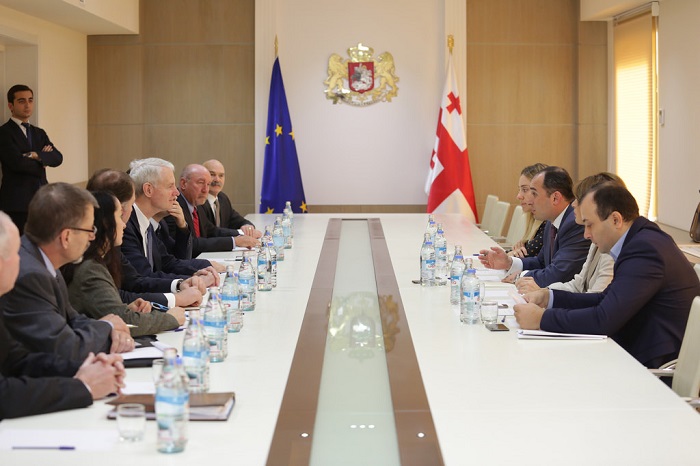 დიმიტრი ქუმსიშვილი OPIC-ის მმართველ დირექტორს ქენეთ ენჯელს შეხვდა