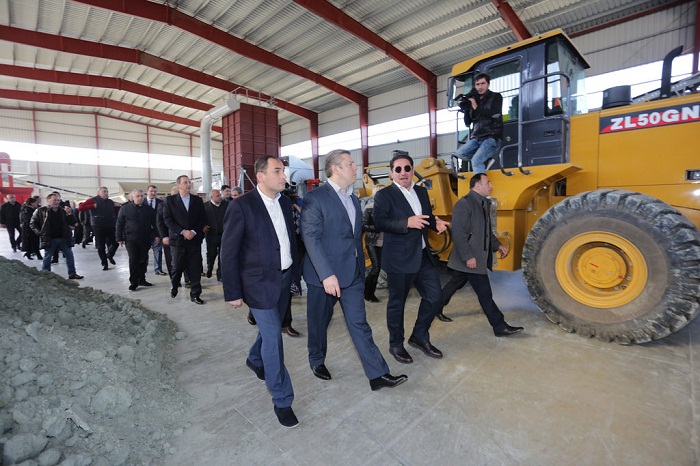 ოზურგეთში ბენტონიტური თიხის გადამამუშავებელი საწარმო გაიხსნა