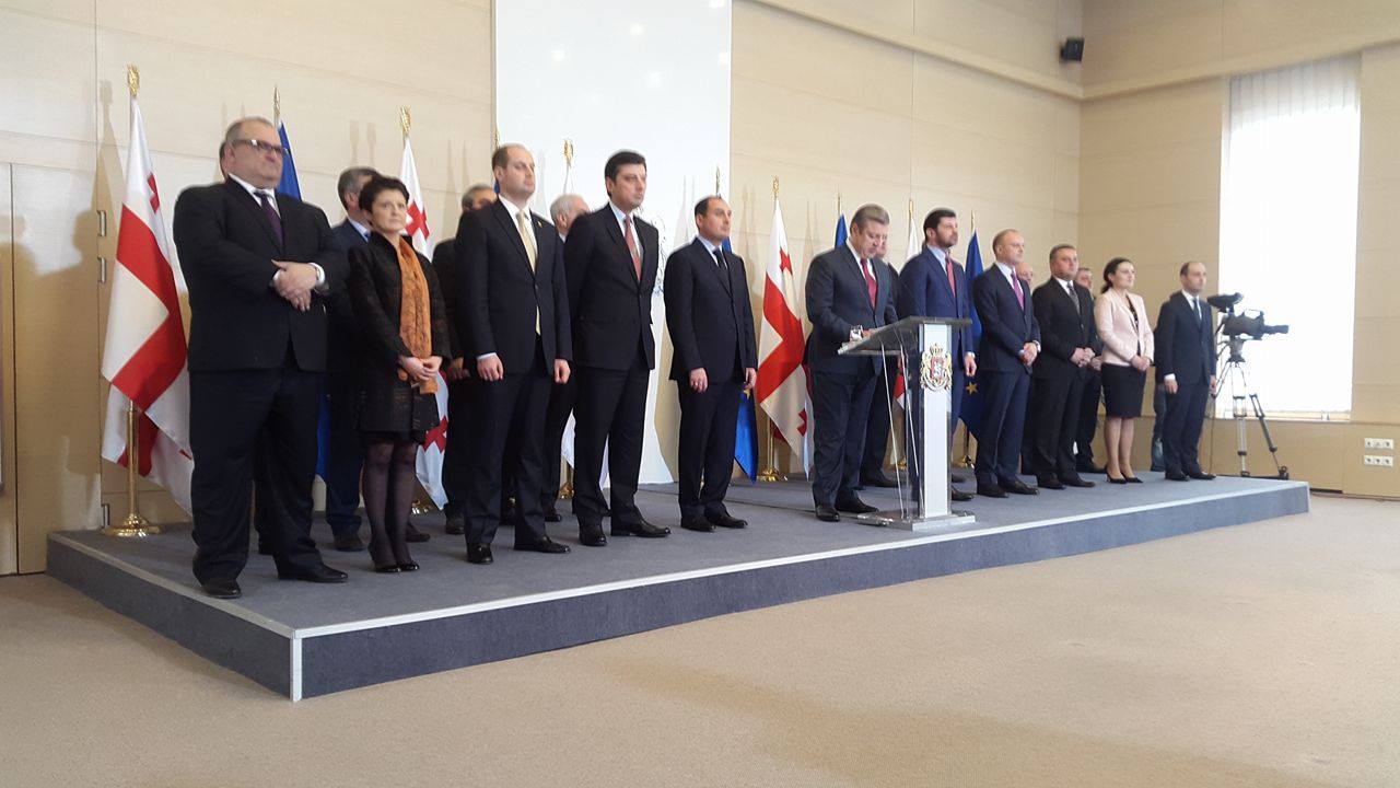 საქართველოს მთავრობის ახალი შემადგენლობა ცნობილია