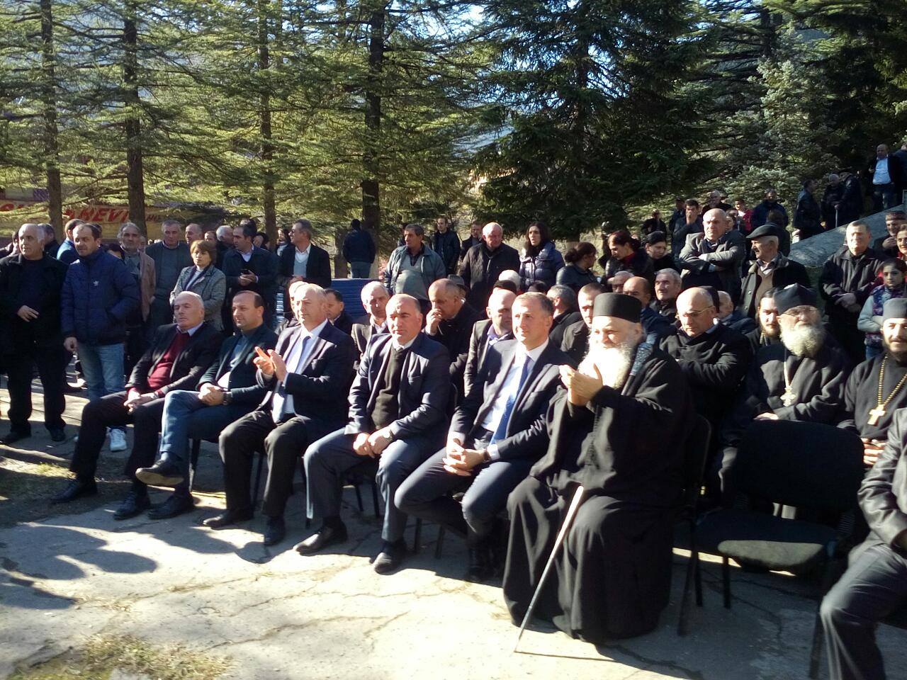 ზურაბ პატარაძე დაბა შუახევში გამართულ სახალხო ტრადიციულ დღესასწაულს „შუახევობას“ დაესწრო