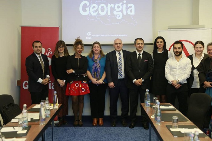ტურიზმის ადმინისტრაციისა და  ავიაკომპანია "Atlasglobal"-ის ორგანიზებით თურქეთიდან ინფოტური გაიმართა