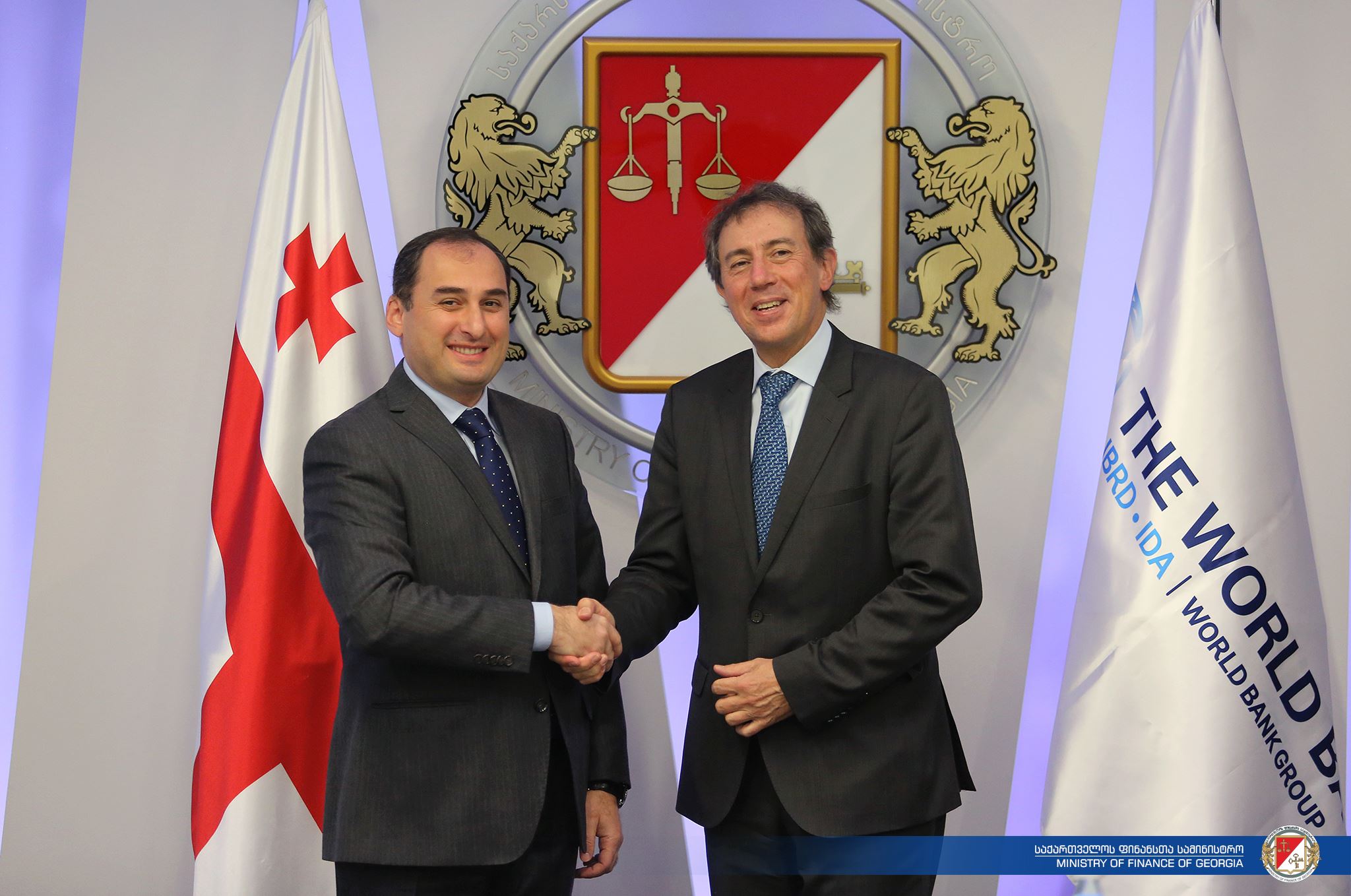 დიმიტრი ქუმსიშვილი მსოფლიო ბანკის ვიცე-პრეზიდენტ სირილ მიულერს შეხვდა 