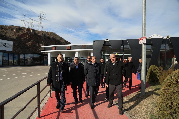 დიმიტრი ქუმსიშვილი „წითელი ხიდის“ საბაჟო-გამშვები პუნქტის საქმიანობას გაეცნო