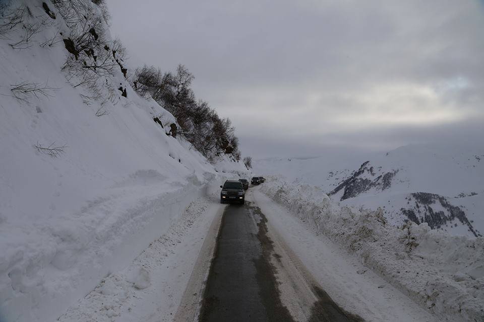 საუღელტეხილო გზებზე მოძრაობის სპეციალური რეჟიმი მოქმედებს