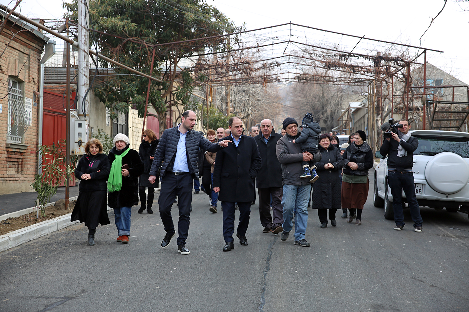 ნაძალადევის რაიონში ცქიტიშვილის ქუჩის კაპიტალური  რეაბილიტაცია დასრულდა