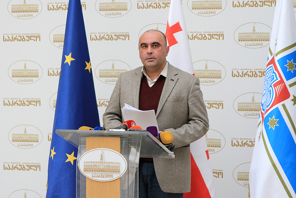 თემურ გრიგალაშვილმა ბრიფინგი გამართა