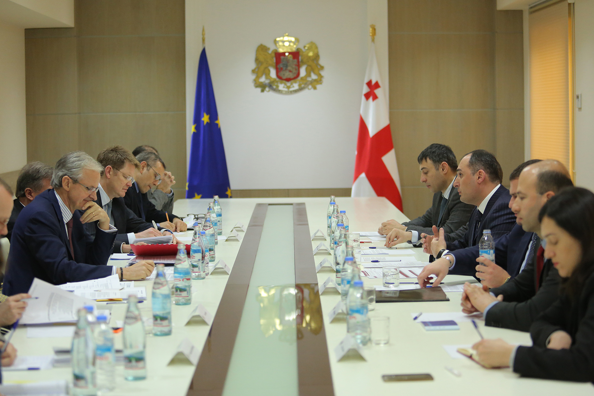 დიმიტრი ქუმსიშვილმა კრისტიან დენიელსონთან ევროკავშირი-საქართველოს ეკონომიკური თანამშრომლობის საკითხები განიხილა