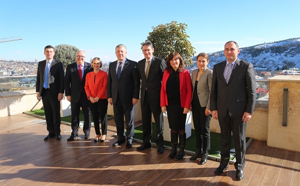 დიმიტრი ქუმსიშვილმა საერთაშორისო საფინანსო კორპორაციის დელეგაციასთან შეხვედრაში მიიღო მონაწილეობა
