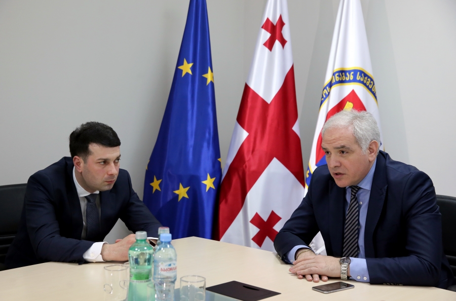გიორგი მღებრიშვილმა შსს-ს მომსახურების სააგენტოს თანამშრომლებს ახალი დირექტორი  წარუდგინა