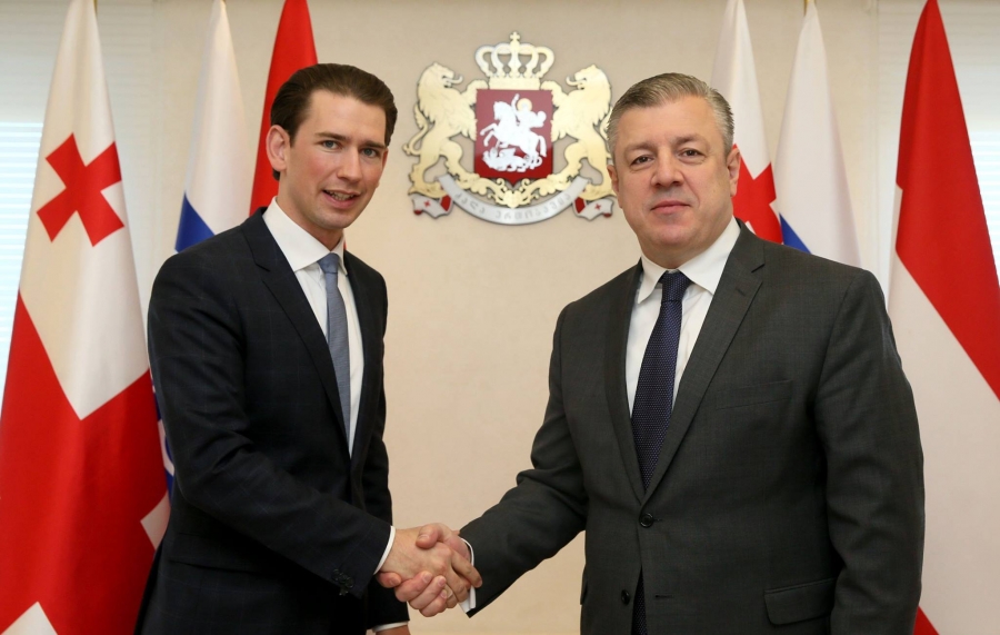 სებასტიან კურცმა გიორგი კვირიკაშვილს ვიზალიბერალიზაციისადმი ევროპარლამენტის მხარდაჭერა მიულოცა