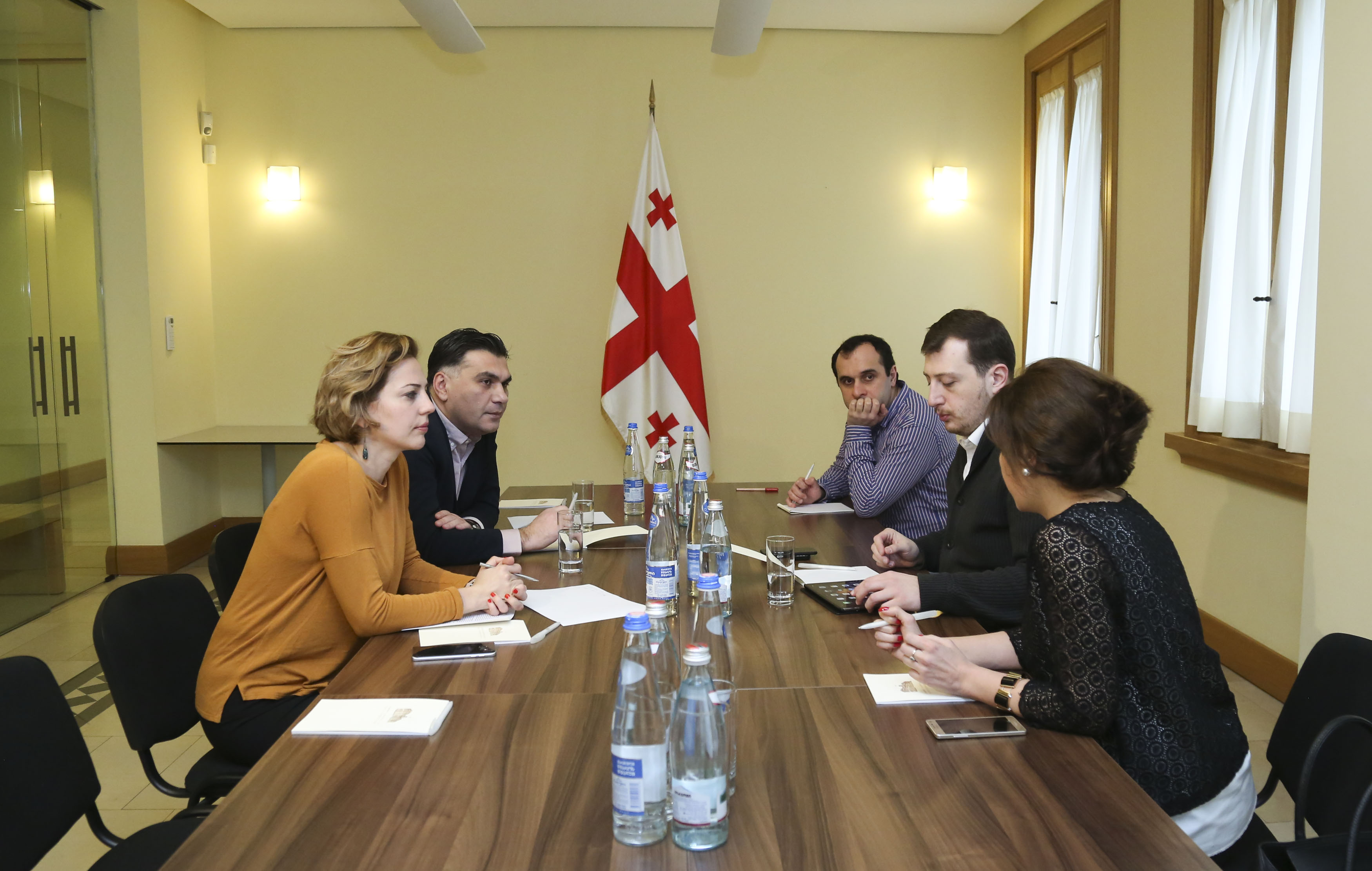 პრეზიდენტის ადმინისტრაციამ ე.წ. მოსმენების შესახებ კანონპროექტთან დაკავშირებით კონსულტაციები არასამთავრობო სექტორთან გამართა