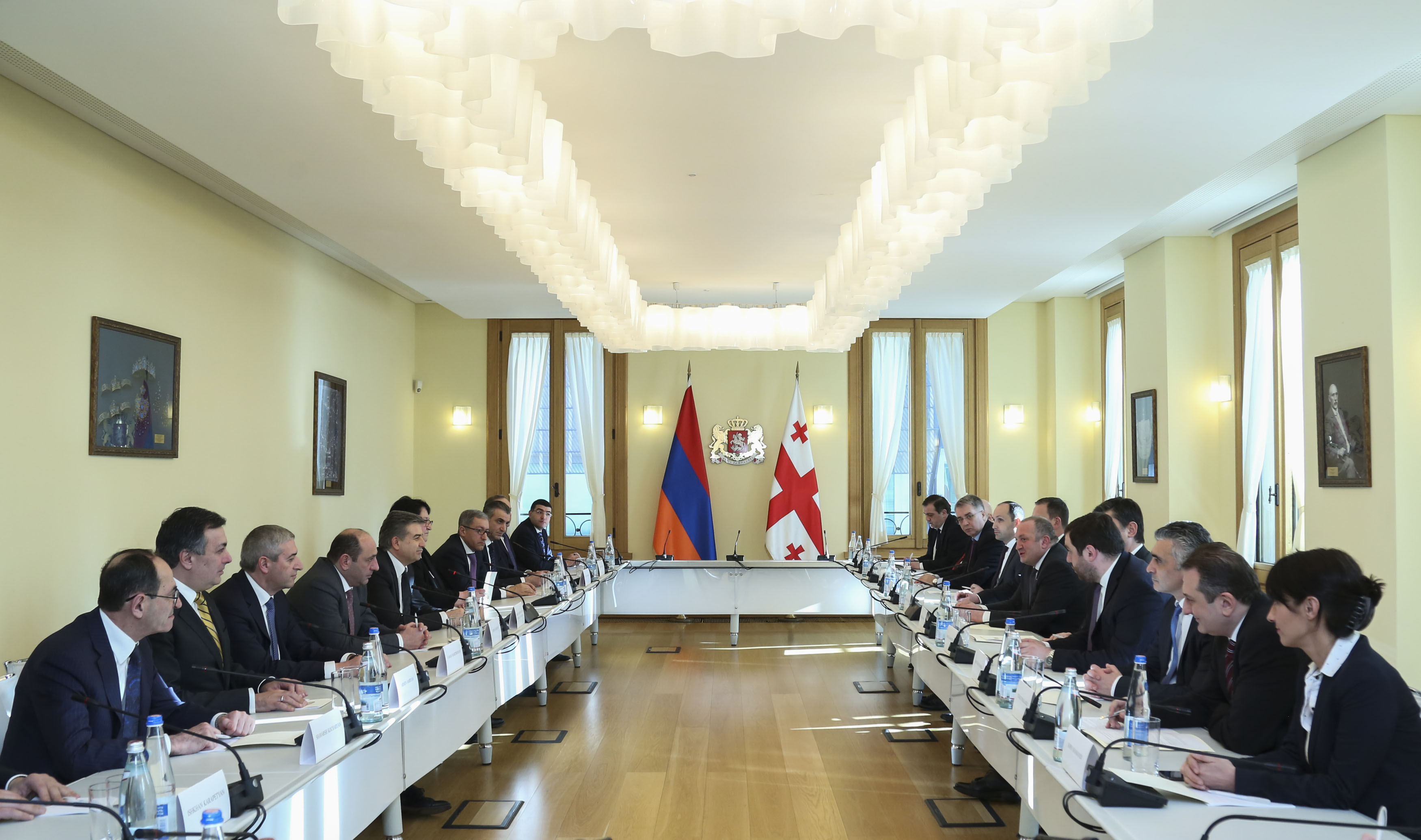 გიორგი მარგველაშვილი სომხეთის პრემიერმინისტრს შეხვდა