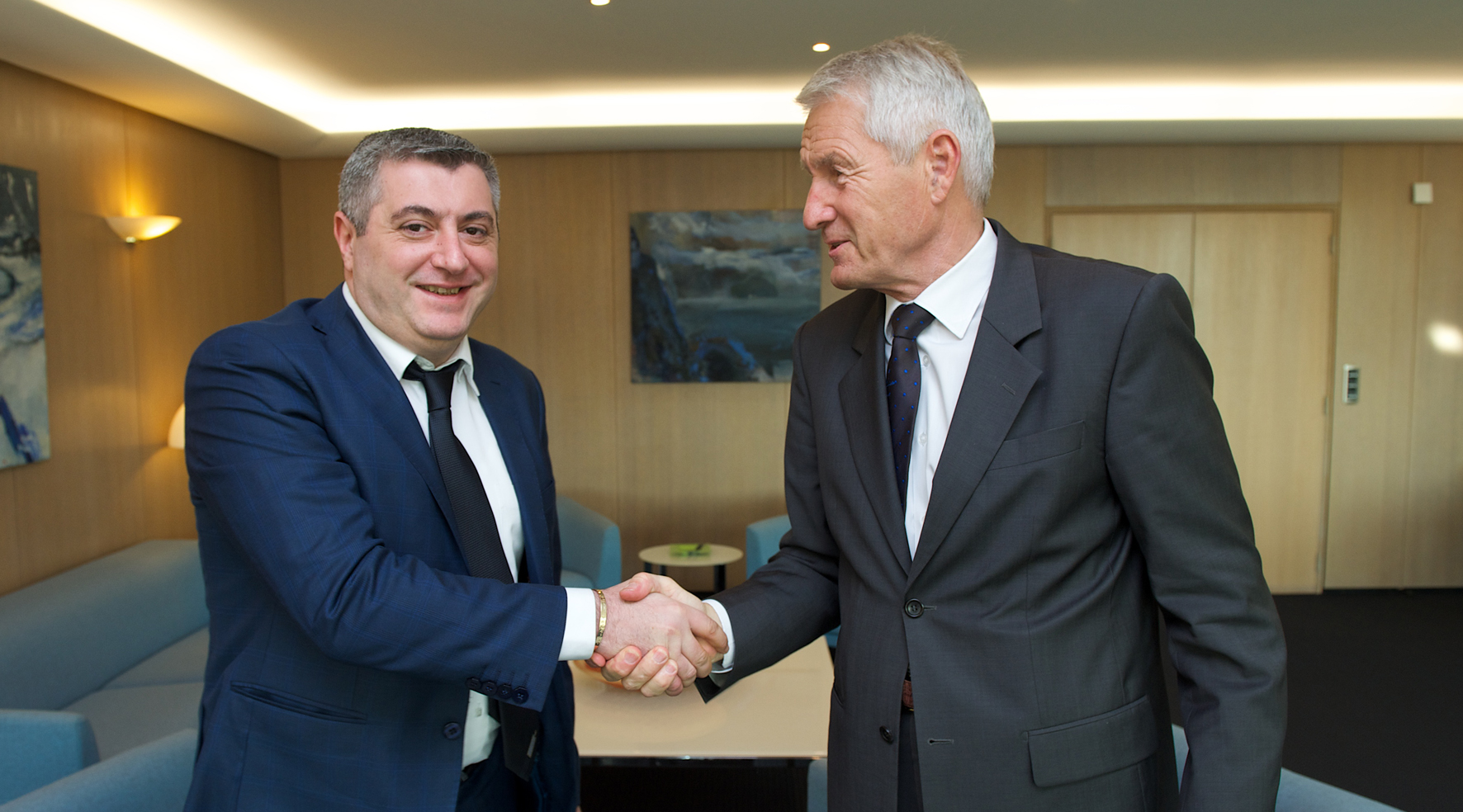 კახა კახიშვილი სტრასბურგში ევროპის საბჭოს გენერალურ მდივანს შეხვდა